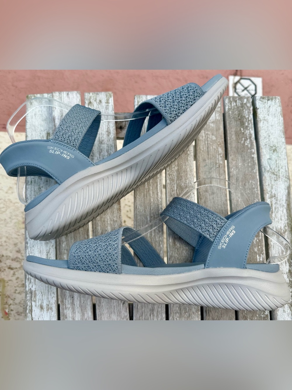 Skechers Women's Slip-ins Ultra Flex 3.0 Sandals Women’s 10.5~New - Picture 5 of 9